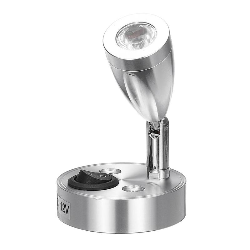 Cross-border Exclusive: New 12V RV Light, LED Reading Light, Yacht Light, Universal Spotlight, Wall Light